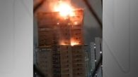 Incêndio de grandes proporções atinge prédio em construção em RecifeFogo começou na cobertura de um edifício no bairro Torre; bombeiros combatem as chamas Fogo começou na cobertura de um edifício no bairro Torre; bombeiros combatem as chamas